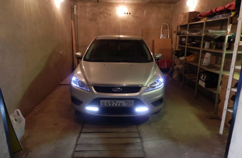 Дневные ходовые огни Форд фокус 2