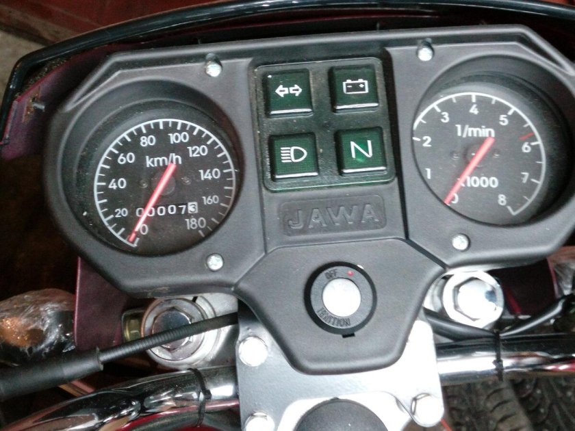 Ява 350 панель