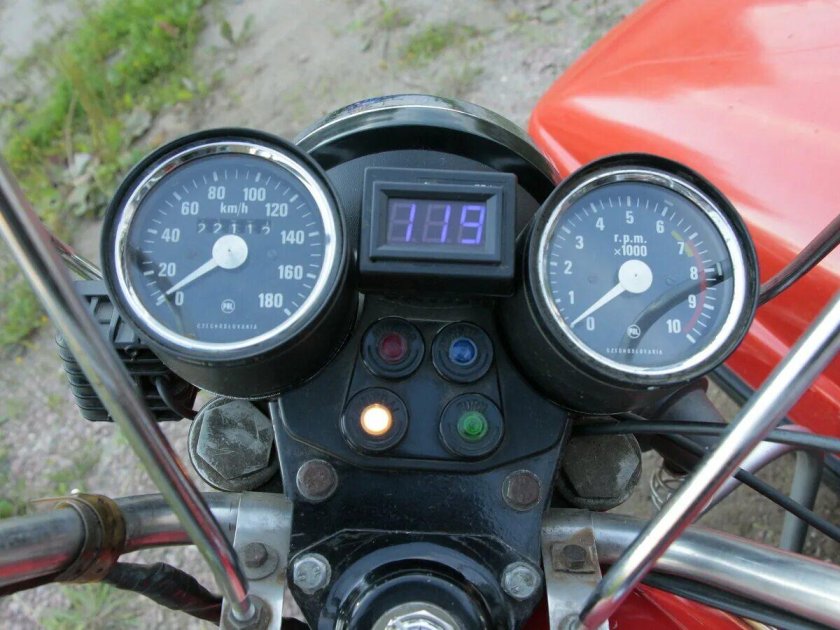 Тахометр на мотоцикл иж планета 5
