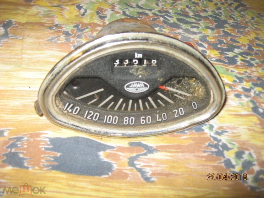 Спидометр ява старушка