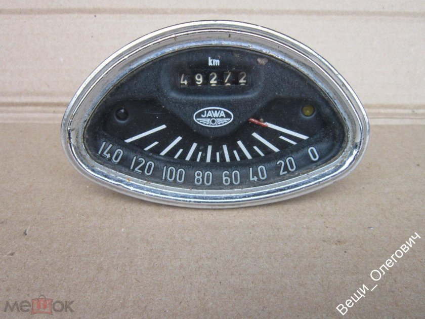 Спидометр ява старушка