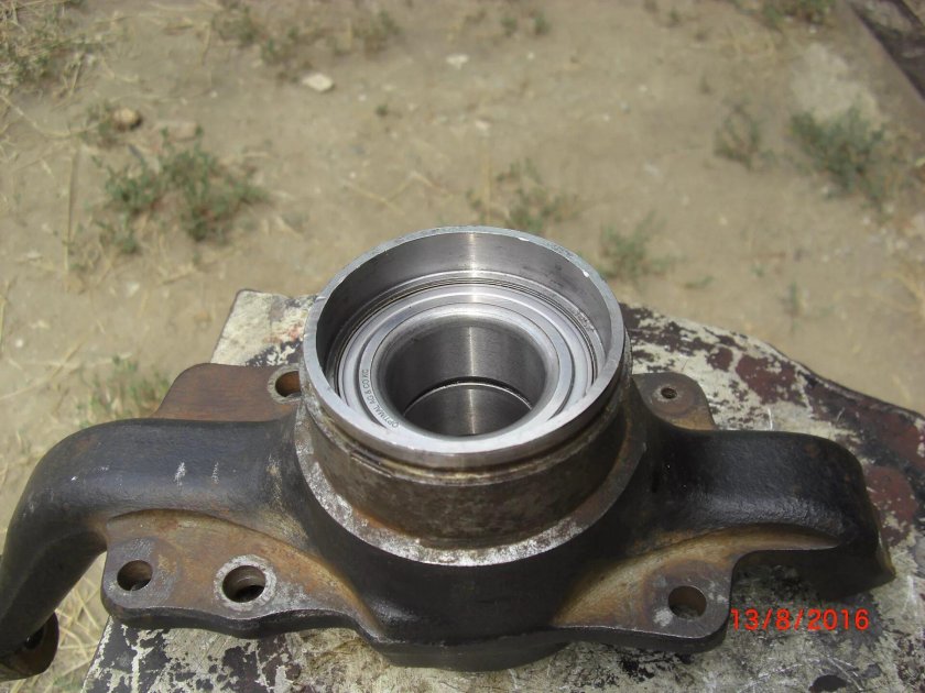 Ступица на шевроле нива с нерегулируемыми подшипниками