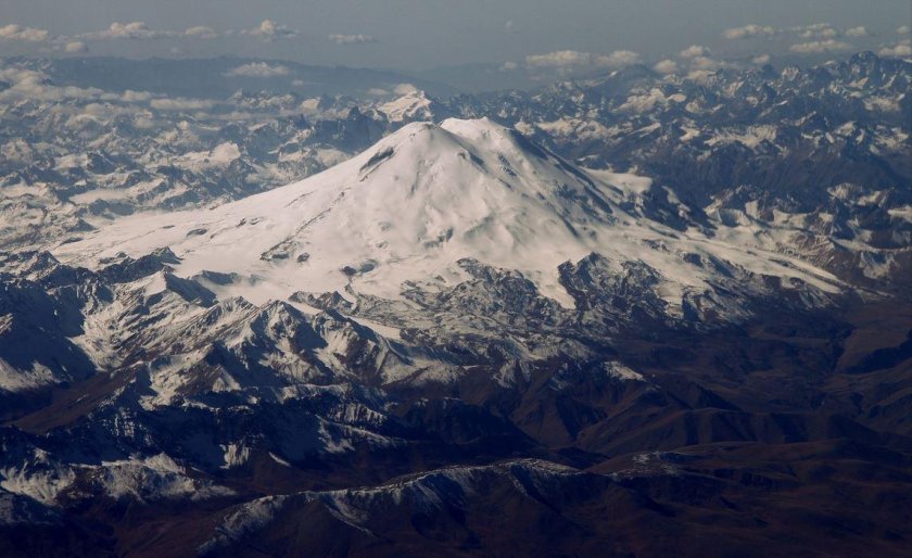 Гора Казбек с Пятигорска