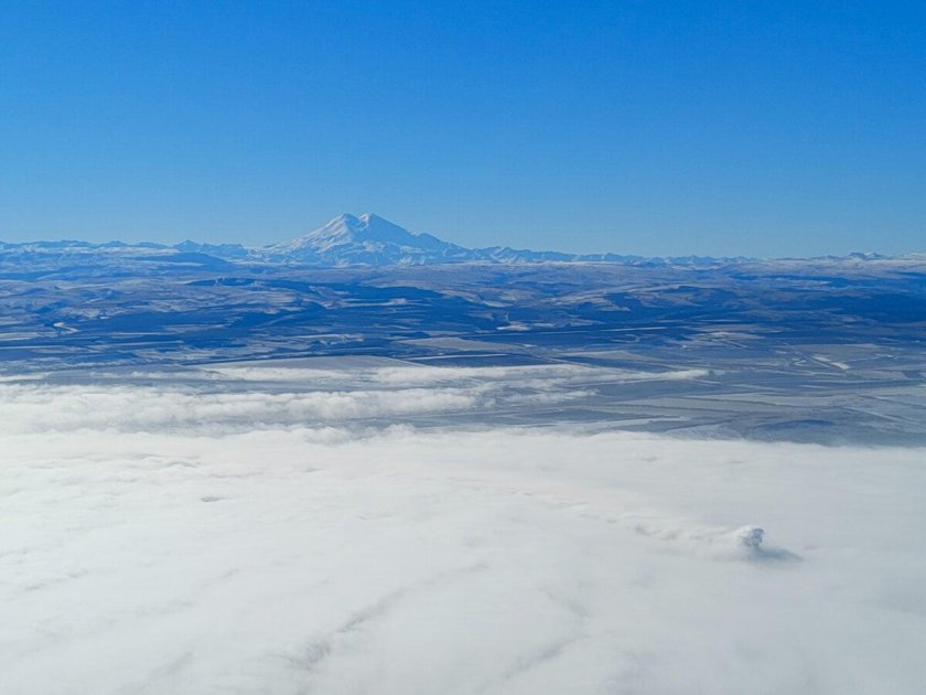 Пятигорск вид на эльбрус с горы машук