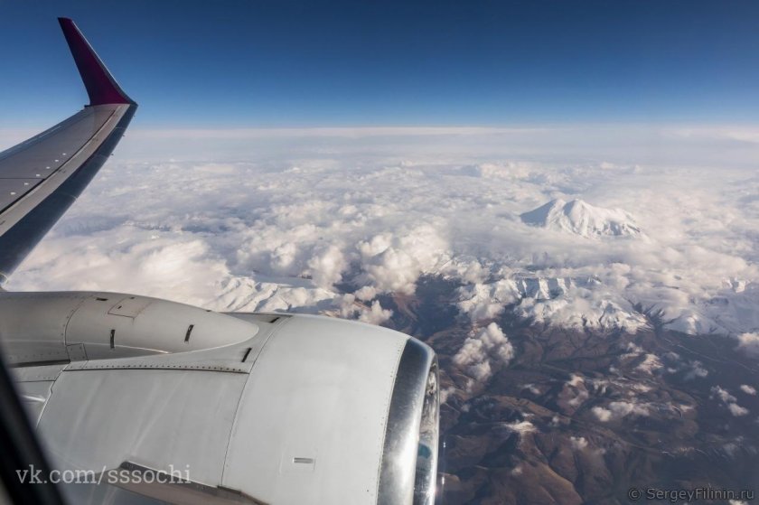Вид из самолета