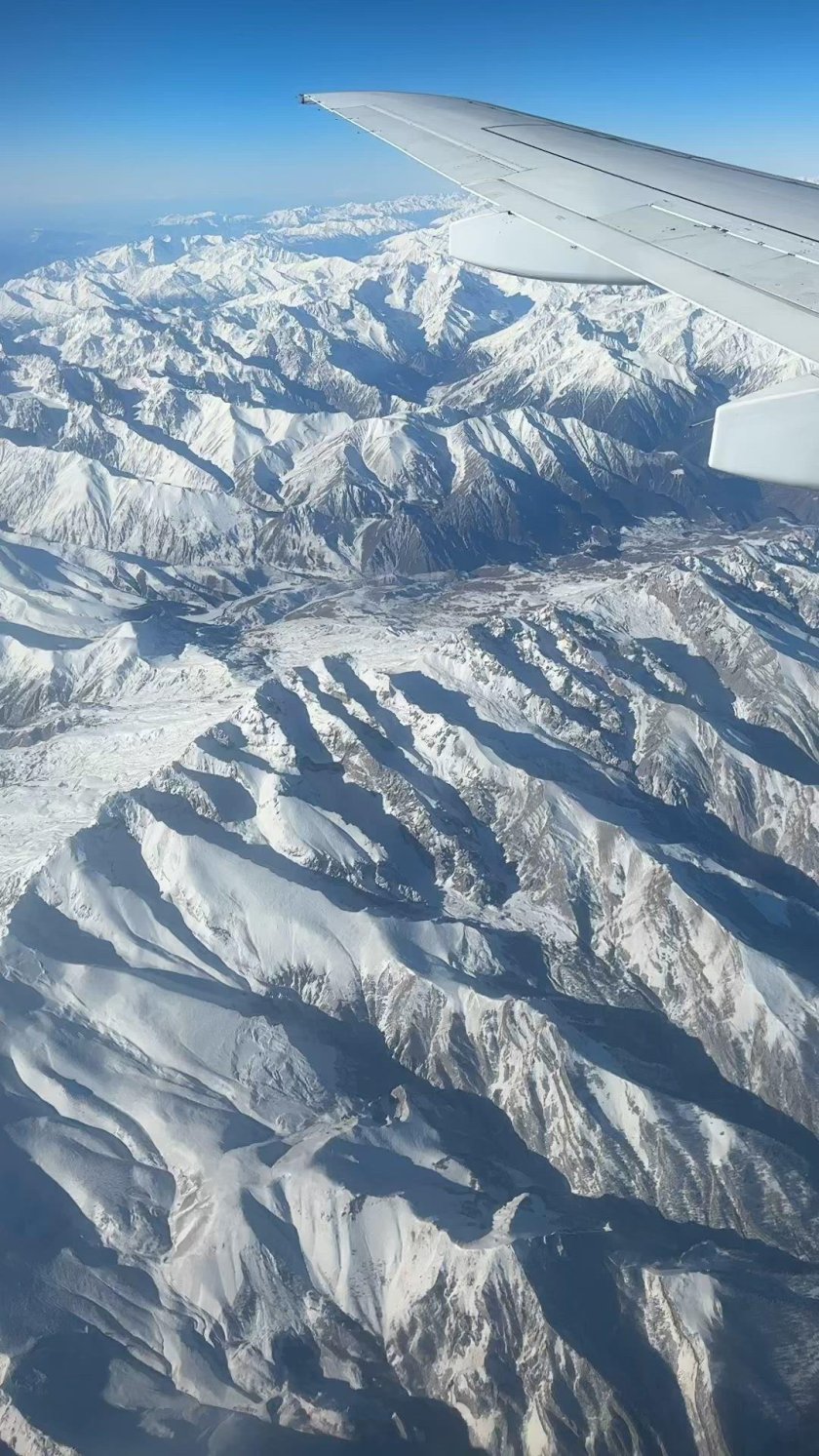 Горы вид с самолета