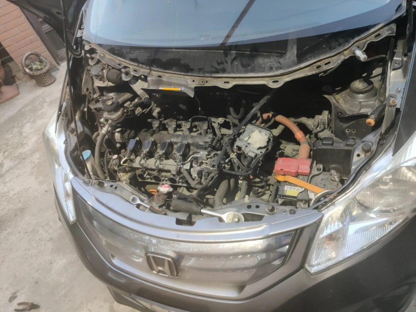 Регулировка клапанов Хонда Фрид