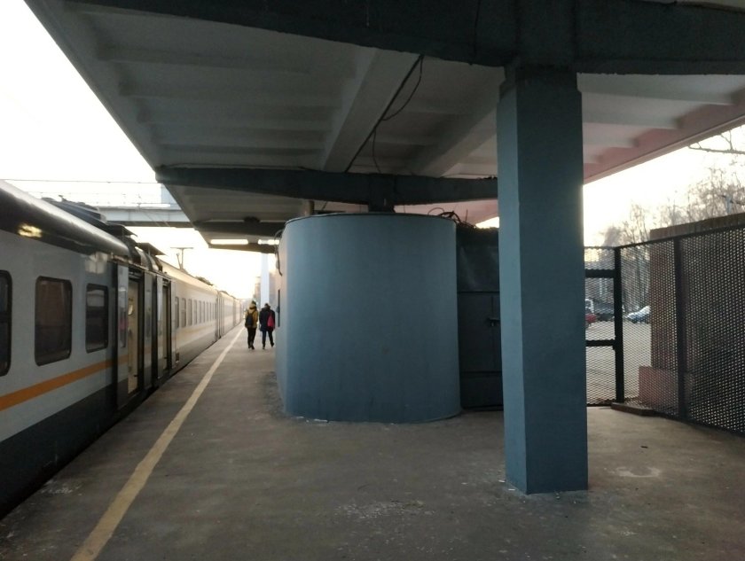 Станция Люблино электрички