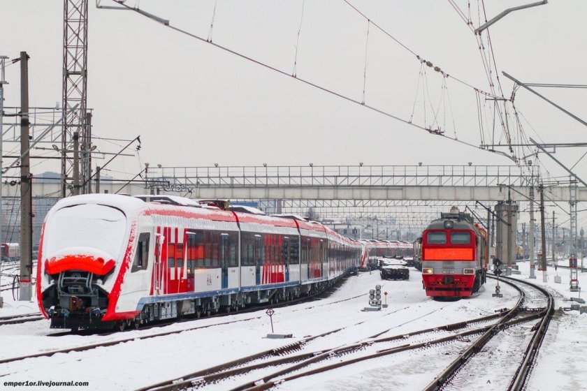 Станция Люблино электрички