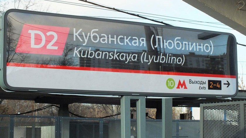 Платформа Кубанская Люблино