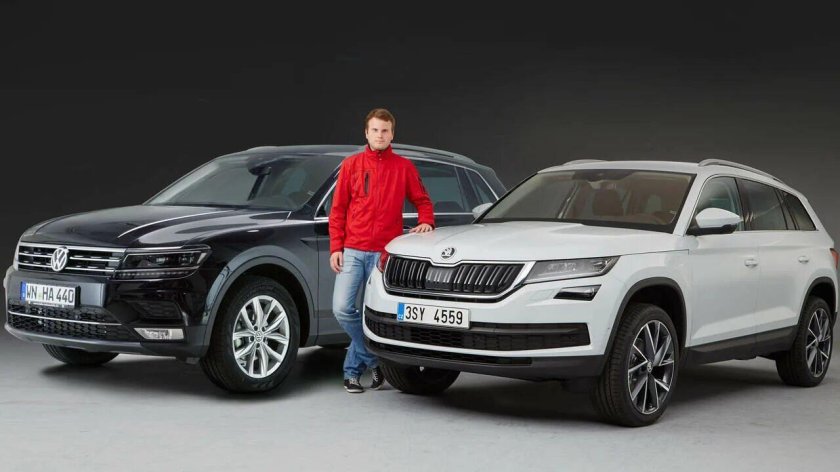 Шкода Кодиак и Фольксваген Тигуан