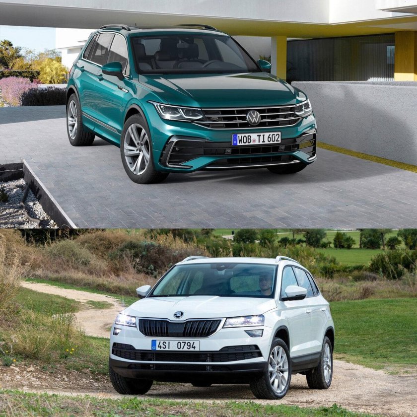 Новый volkswagen tiguan 2021