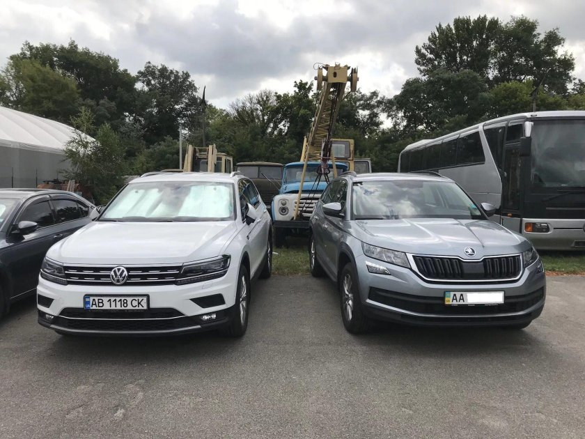 Volkswagen Tiguan 2 и Skoda Kodiaq