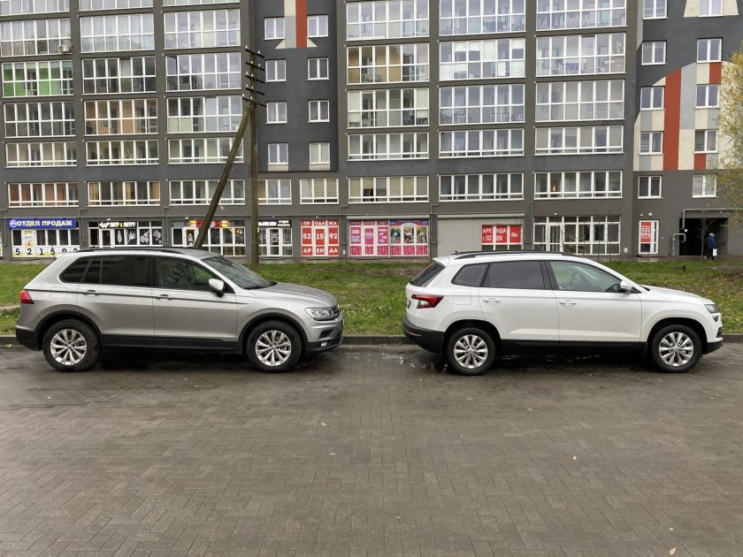 Шкода Кодиак и Тигуан