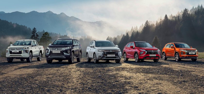 Митсубиси модельный ряд
