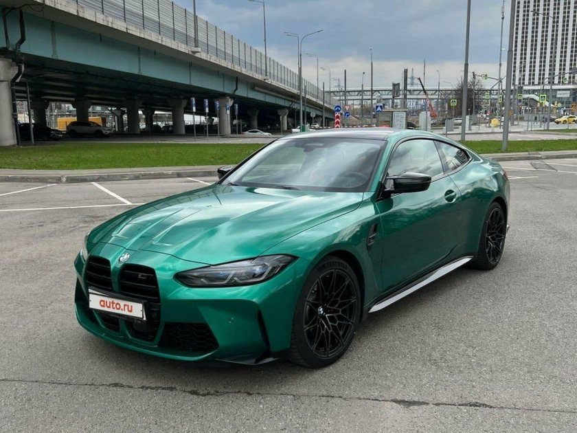 Bmw m 4 зеленая