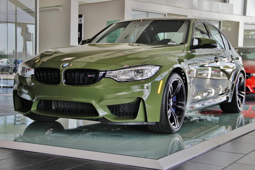 BMW m3 Green