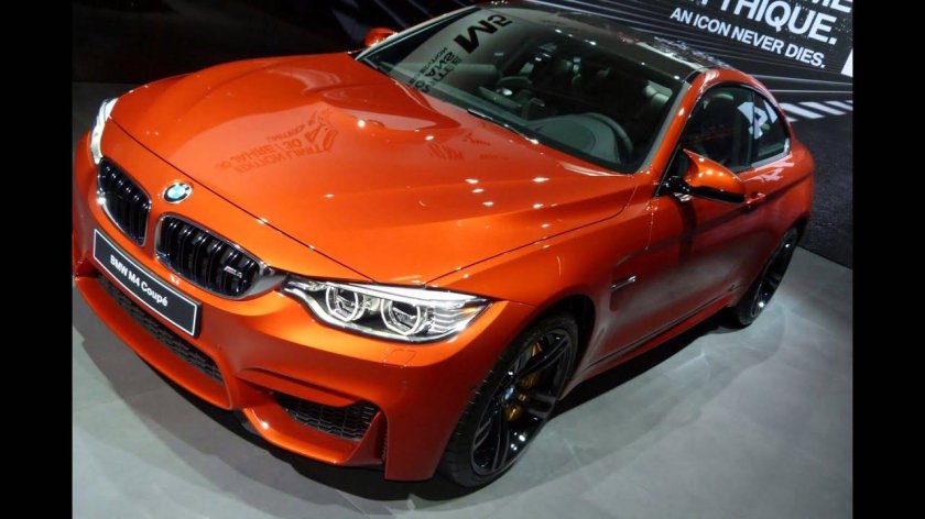 BMW m4 Sakhir Orange