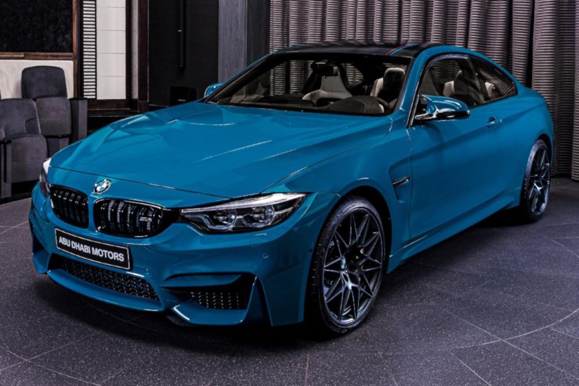 BMW m4 Laguna Seca Blue