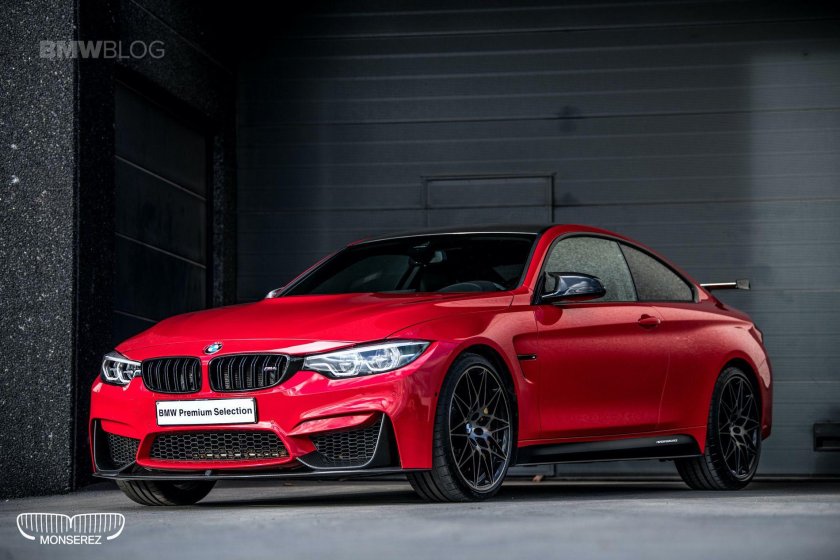 BMW m4 f82 Red