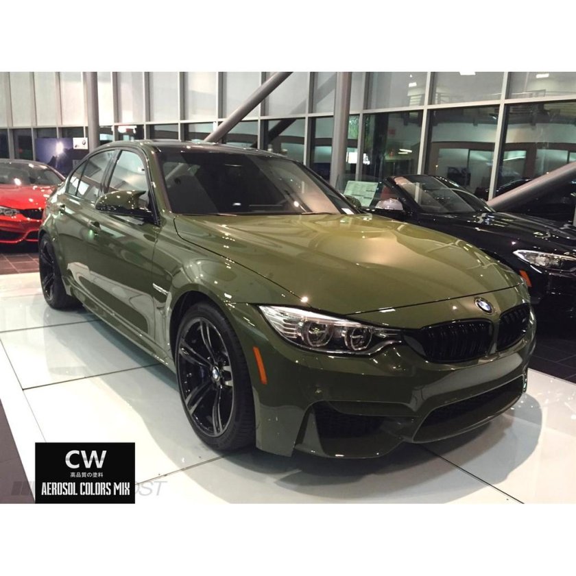 BMW m4 Urban Green