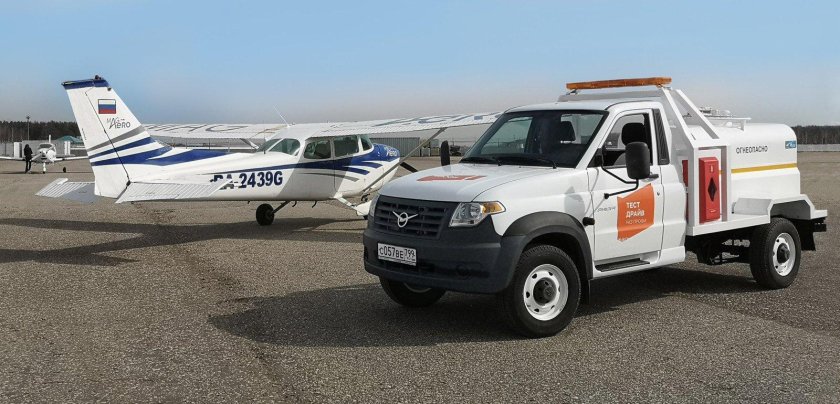 УАЗ профи топливозаправщик