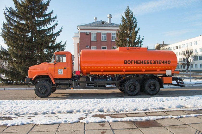 КРАЗ 258 бензовоз
