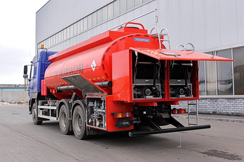 МАЗ 6312 цистерна