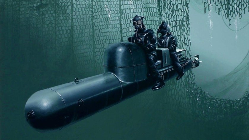 Боевые пловцы Италии во второй мировой