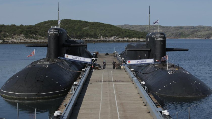 Подводные лодки проекта 667бдрм «Дельфин»