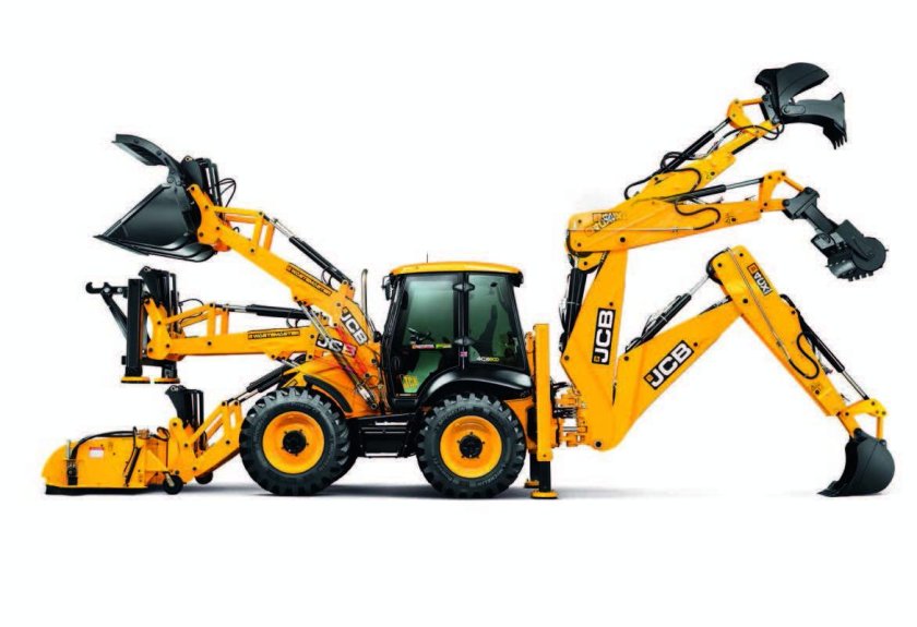 Cat 444 экскаватор погрузчик