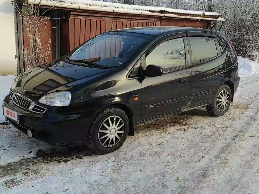 Черная Такума белые диски