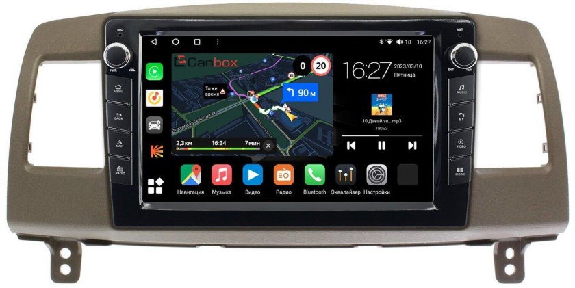 Штатная магнитола toyota