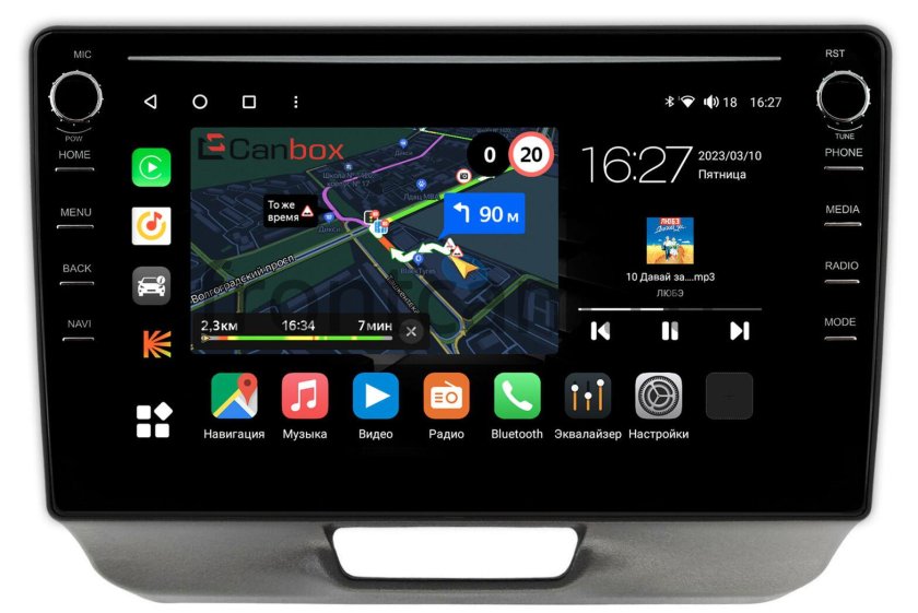 Штатные магнитолы на андроиде