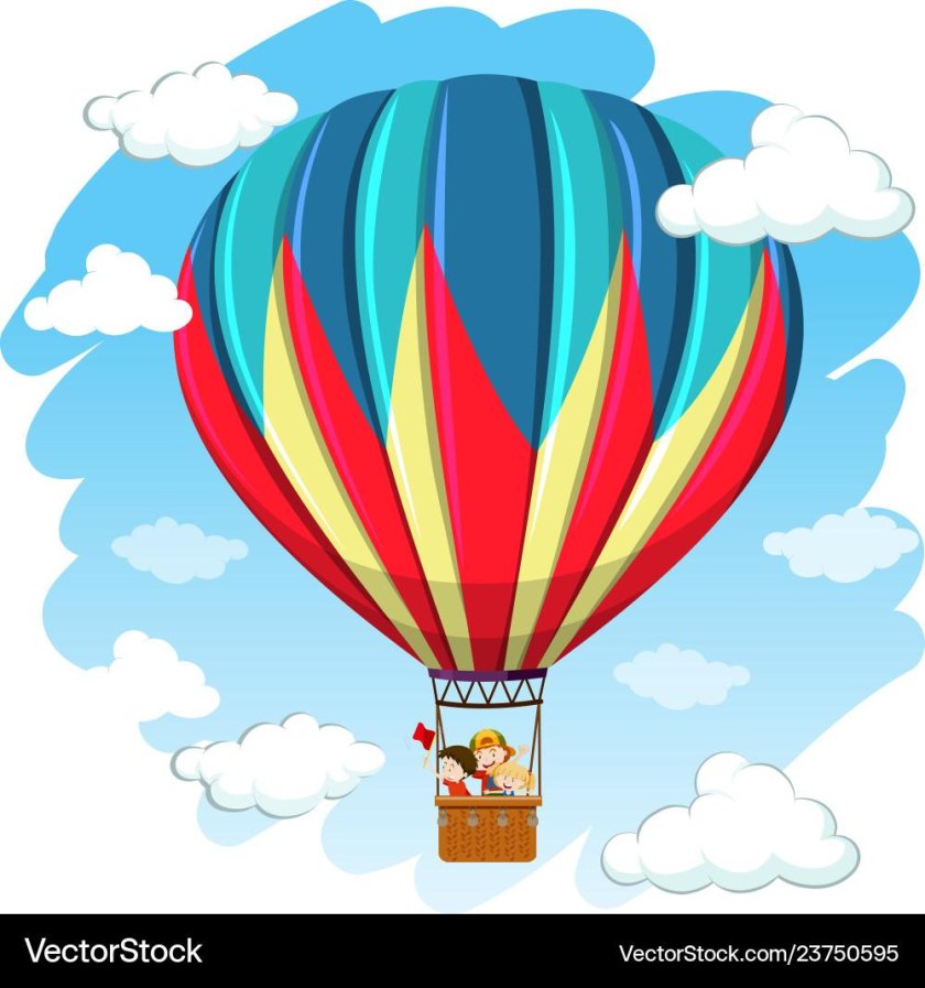 Воздушный шар иллюстрация