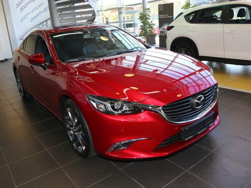 Мазда 6 красная 2022