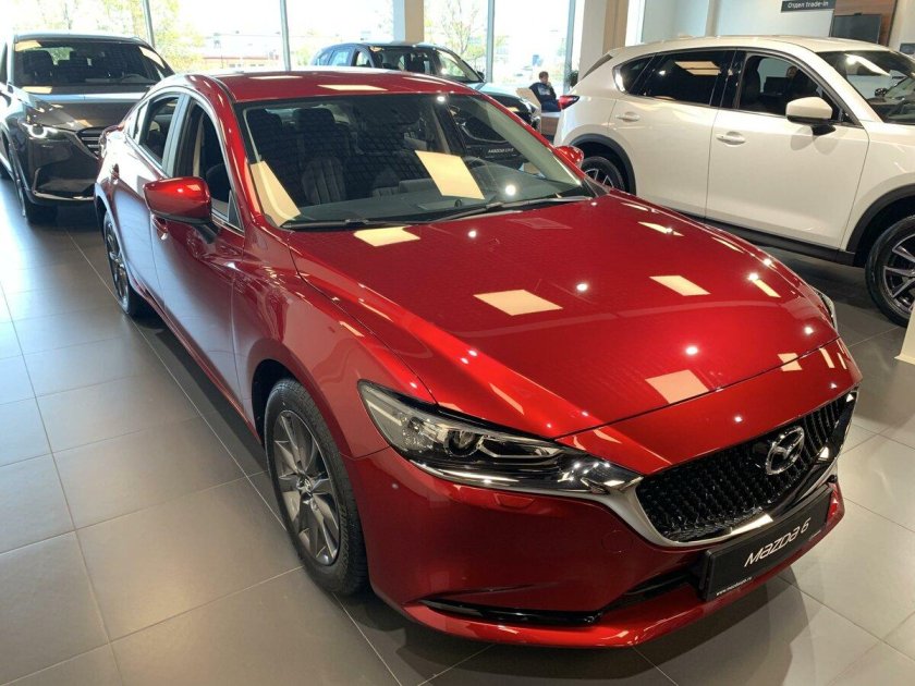 Мазда 6 красная 2022