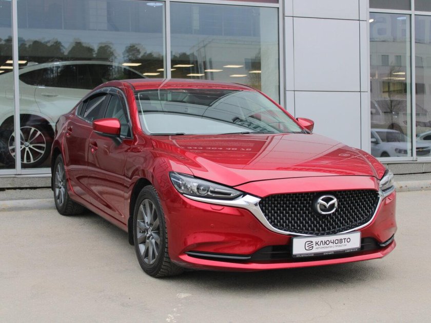 Мазда 6 красная 2021