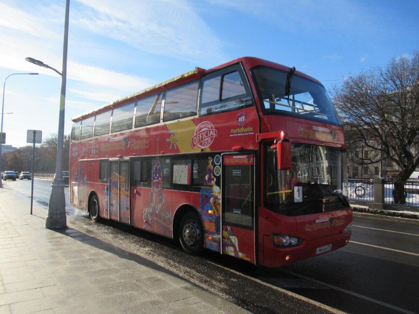 Автобус city sightseeing санкт-петербург