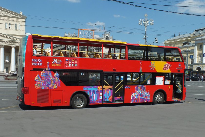 Автобус City Sightseeing Москва