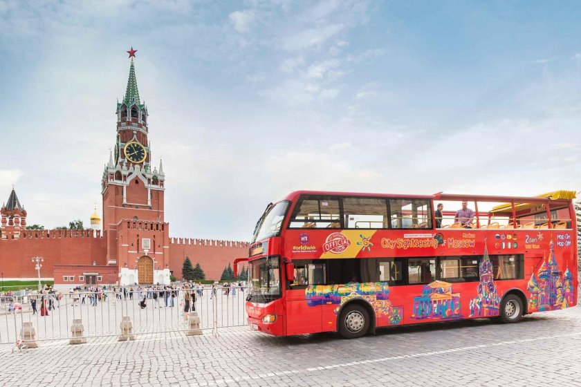 City Sightseeing Moscow автобус