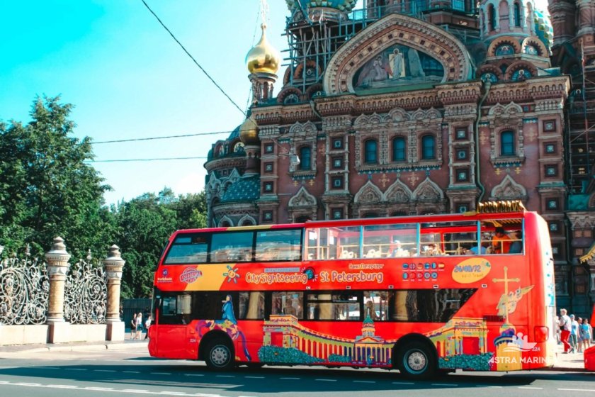 Двухэтажный автобус в Москве экскурсия