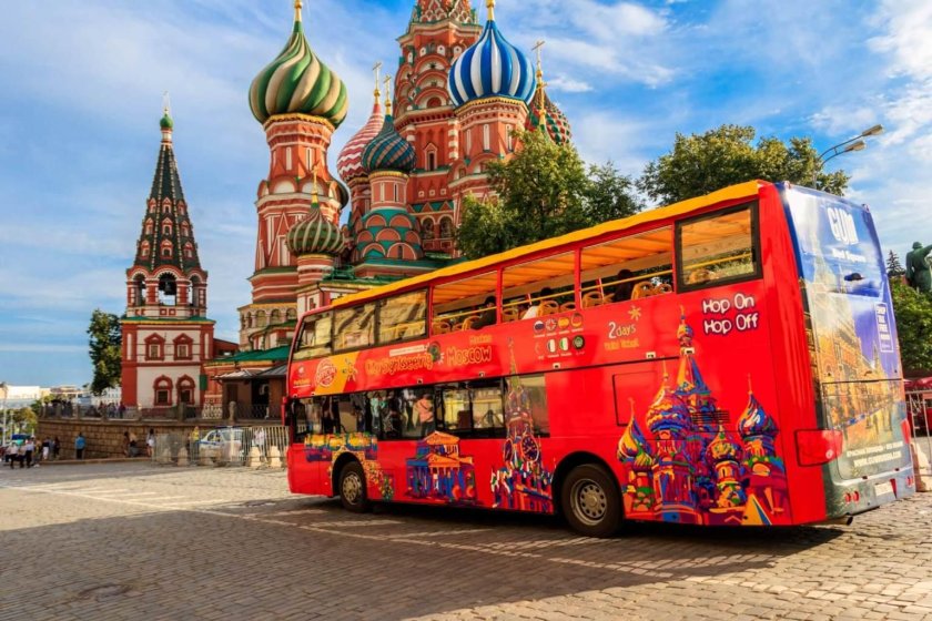 City Sightseeing Moscow автобус