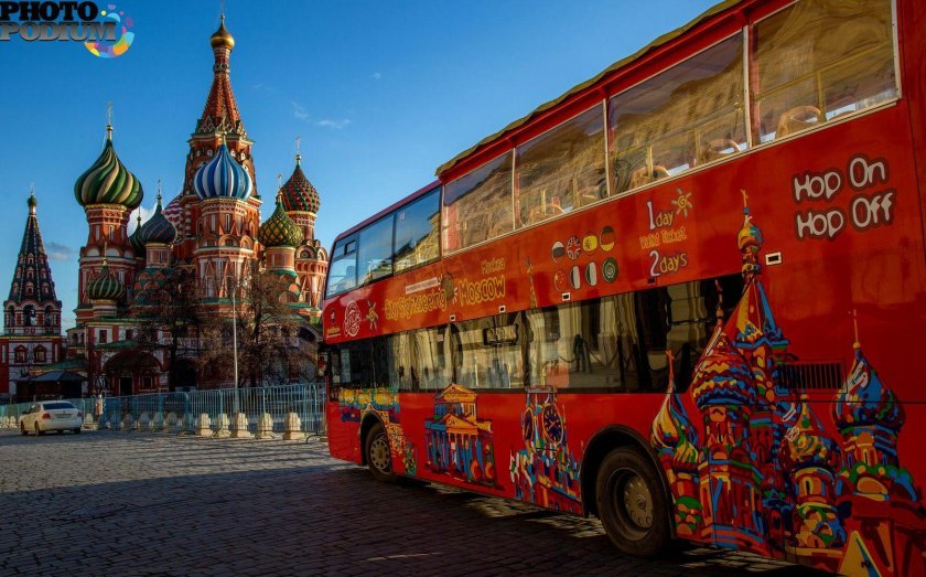 Автобус City Sightseeing Москва