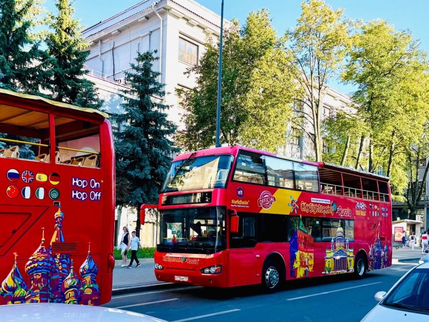 City sightseeing moscow автобус