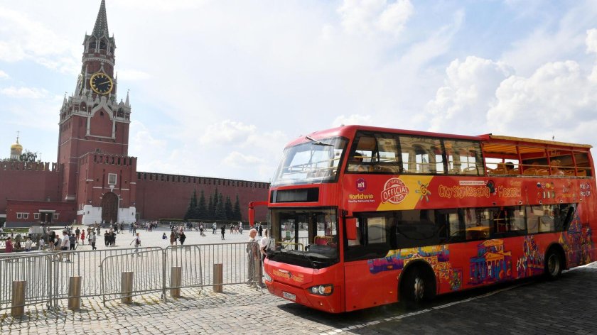 Автобус city sightseeing москва