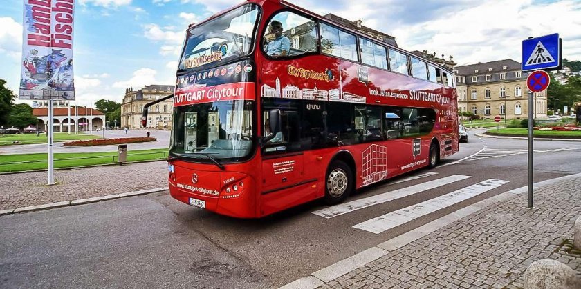 Двухэтажный автобус СПБ