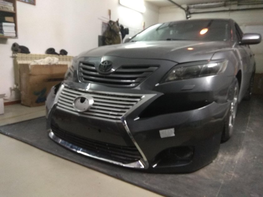 Камри 40 бампер Лексус