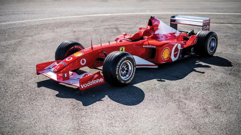 Ferrari f2002 михаэль шумахер 2002