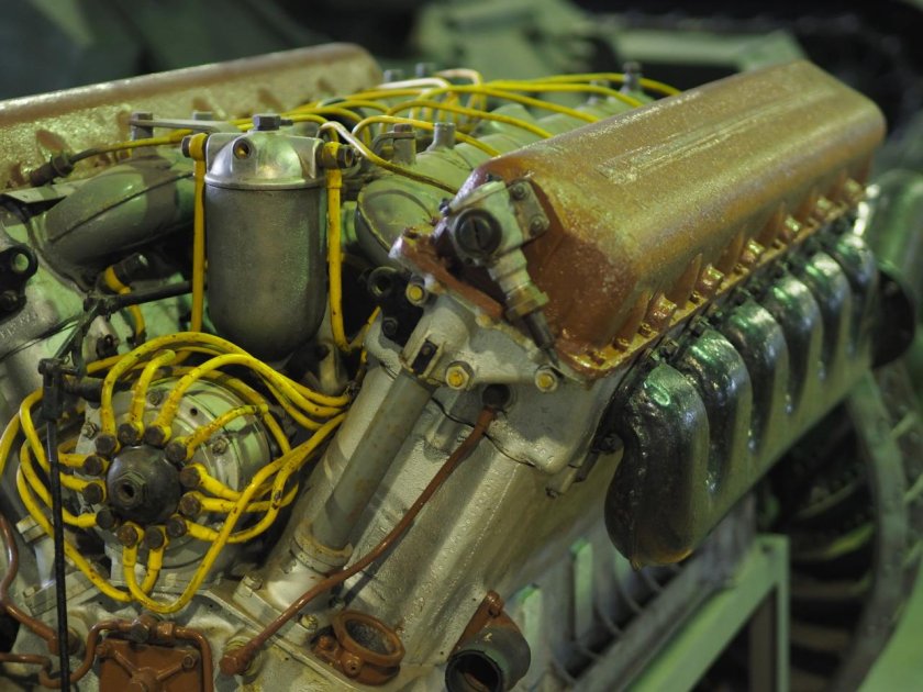 Двигатель танка т-34